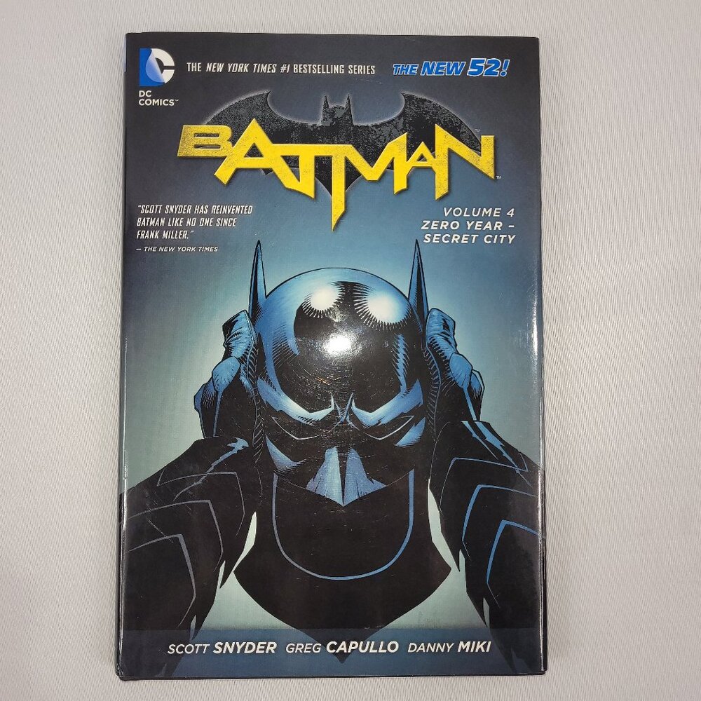 DC Comics Batman Zero Year Secret City Volume 4 Hardcover Graphic Novel Book